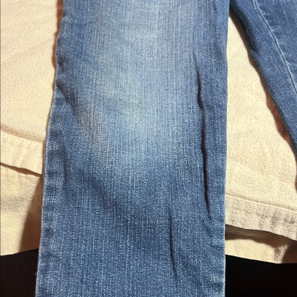 OshKosh B'gosh Blue and White Kids Overalls